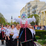 Na kvetnú nedzelu. V Trnave sa spievalo a Morenu vzala Trnávka. (13. 4. 2025) | Foto: dv, red.