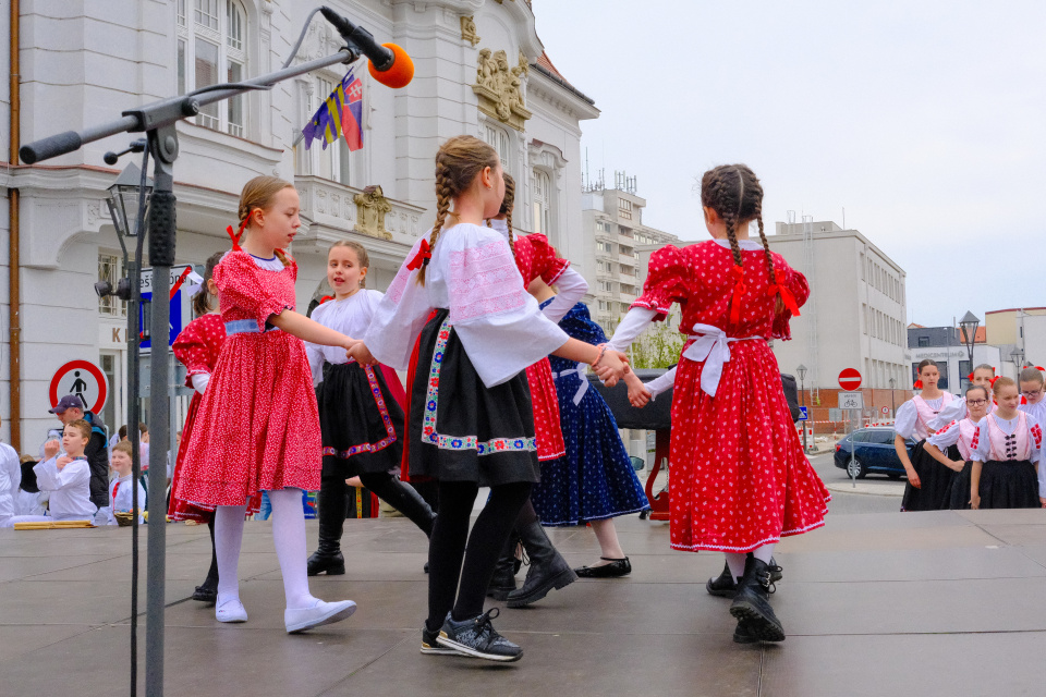 Na kvetnú nedzelu. Na snímke vystúpenie DFS Drienka. | Foto: dv, red.