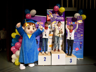 Fotografia z prvej olympiády v Piešťanoch | Zdroj: AMAKids Slovensko 