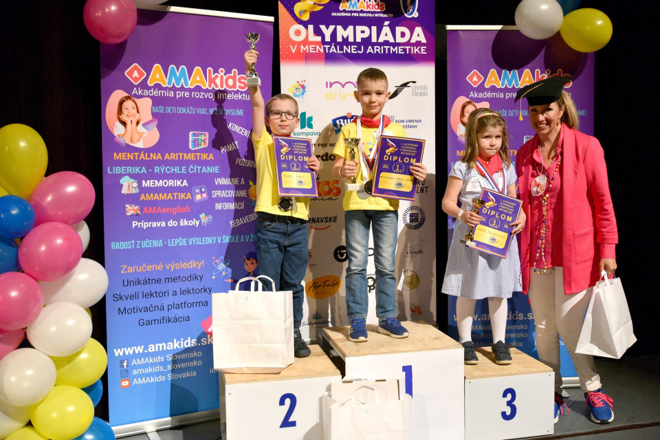 Deti si olympiádu veľmi užili | Zdroj: AMAKids Slovensko