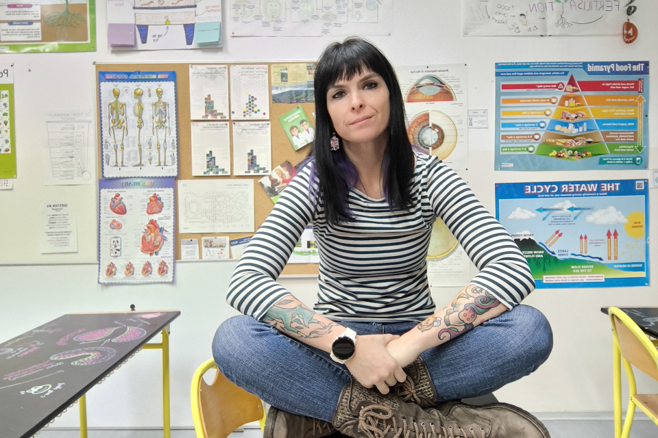 Aj keď učím na gymnáziu, verím v učenie cez zážitok | Foto: archív Natalie Lackovič Križanovej