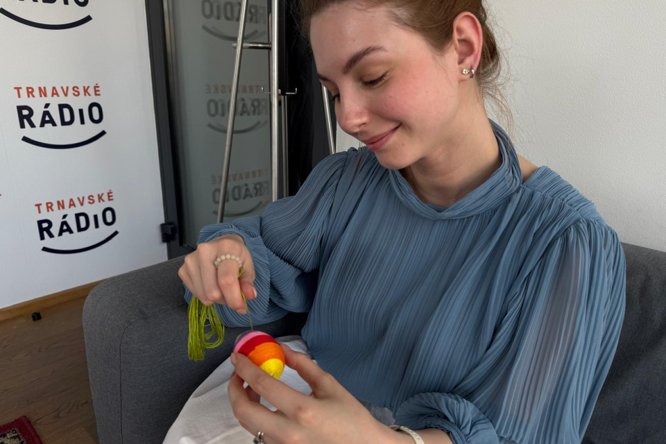 Technika zdobenia bavlnkami I Foto: Alexandra Štofirová, Trnavské rádio