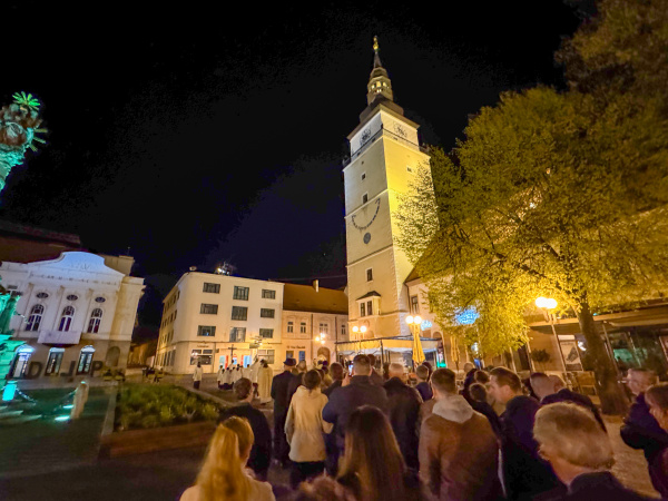 Procesia na Trojičnom námestí (19. 4. 2025). | Foto: red.