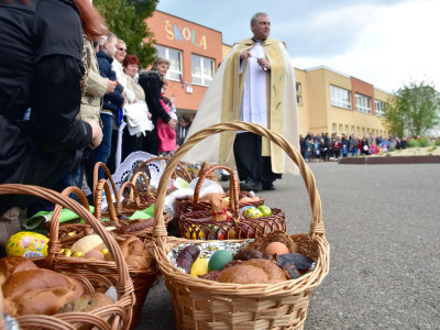 Tradičné posvätenie veľkonočných jedál I Ilustr. foto: TASR/Roman Hanc