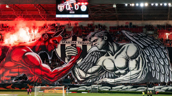 Fanúšikovia so srdcom pre Spartak Trnava. | Foto: Ultras Spartak Trnava, fb