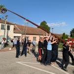 Stavanie mája v Ružindole | Foto: Región Trnava