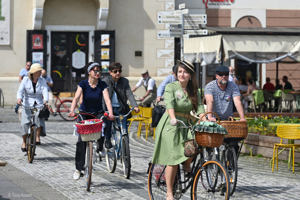 Promenáda historických bicyklov v Trnave | Foto: FB Tono Kozon 