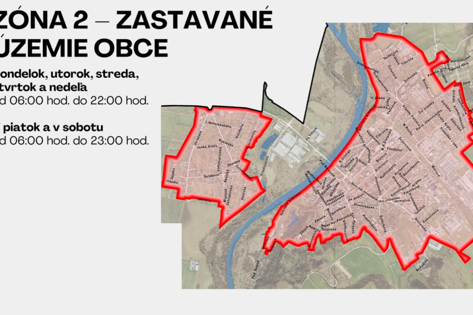 Zóna 2 I Zdroj: Mesto Hlohovec
