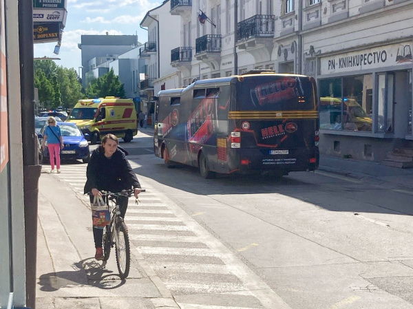 Nehoda v Piešťanoch. | Foto: Red.