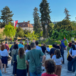 V Trnave na Námestí SNP (2. mája 2025). | Foto: red.