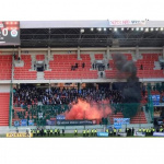 Vstup fanúšikov na strechu štadióna | Foto: Slovan Bratislava