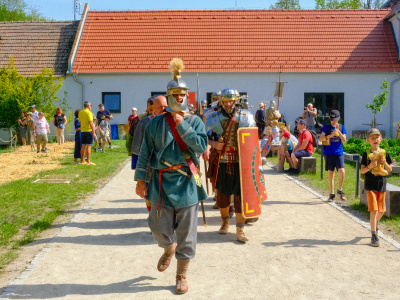 Podujatie Romani et barbari v Archeoparku Cífer. | Foto: dv, Trnavské