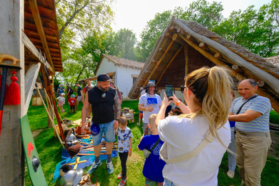 Podujatie Romani et barbari v Archeoparku Cífer. | Foto: dv, Trnavské