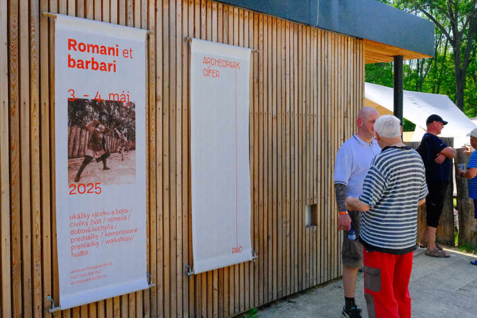Podujatie Romani et Barbari v Archeoparku Cífer. | Foto: dv, Trnavské