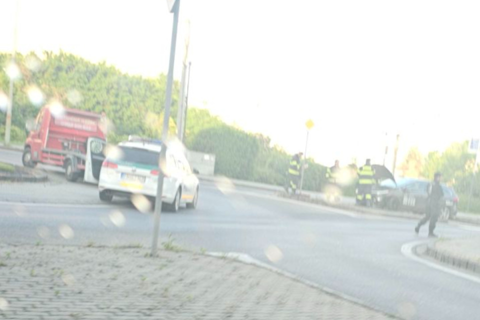 Na mieste majú byť aj policajti. | Foto: Andy Trneny, Dopravný servis Okres Hlohovec a okolie