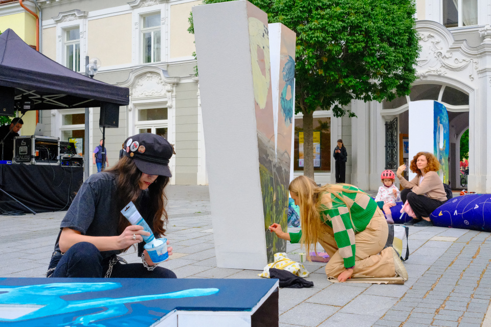 Desiate výročie maľovania umeleckého nápisu I Foto: Trnavské rádio