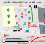 Mapa areálu letiska | Zdroj: Ministerstvo obrany