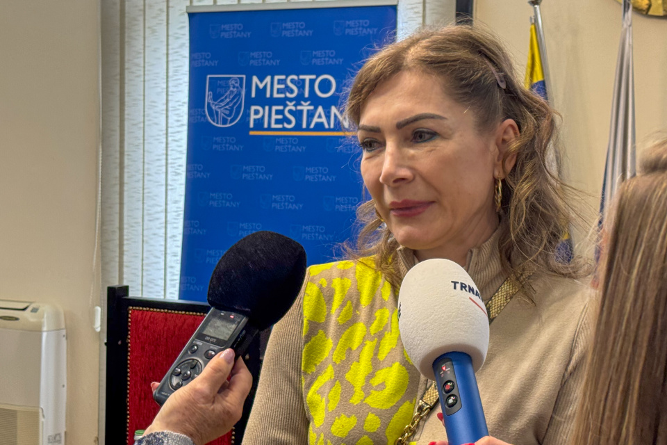 Gloss prezradila viac o pripravovanej výstave | Foto: dv, Trnavské rádio