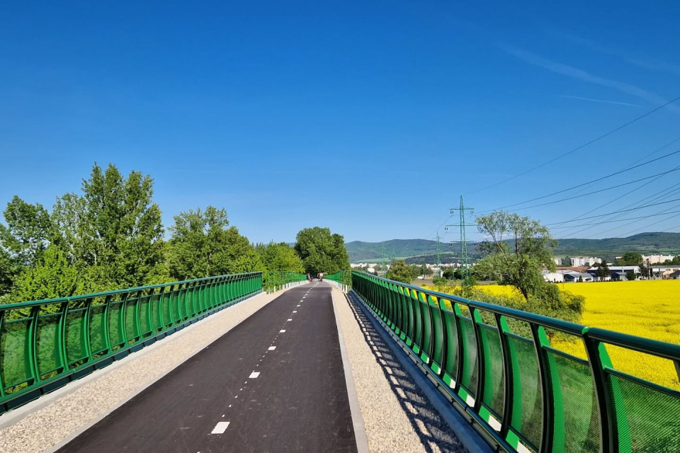 Takto vyzerá takmer dokončená cyklotrasa | Foto: R. Mlynár