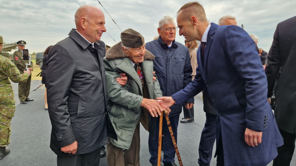 Vojnový veterán Vladimír Strmeň I Zdroj: Mesto Piešťany
