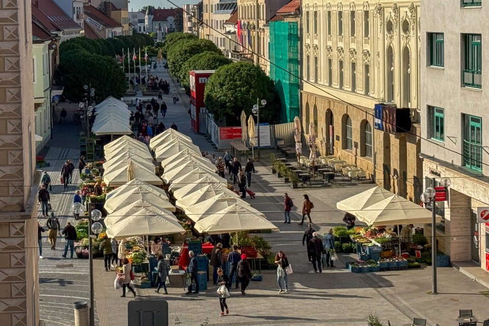 Mestký trh v Trnave | Zdroj: dv, trnavské rádio