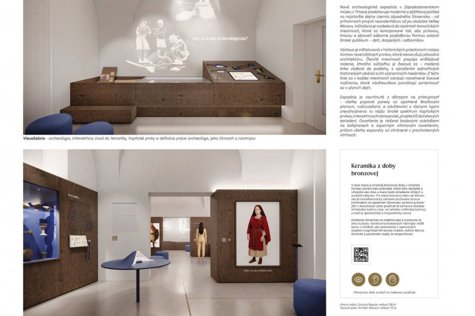 Vizualizácie projektu | Zdroj: Západoslovenské múzeum v Trnave