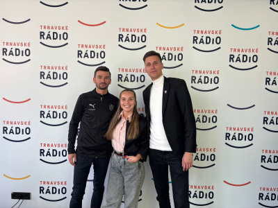Navštívil nás tréner Spartaka Trnava aj PR manážer klubu | Foto: Zuzana Benková, Trnavské rádio