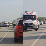Vážna dopravná nehoda pri Trnave | Zdroj: WhatsApp