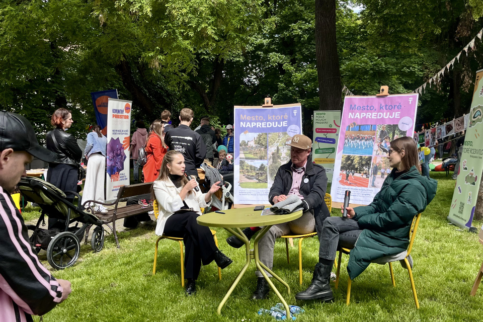 Diskusia Mesta Trnava na tému Mesto pre všetkých I Foto: Alexandra Štofirová, Trnavské rádio