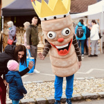 Maskotom Trdlofestu je tradičný trdelník. | Foto: David Rájecký, Skalica