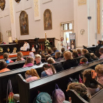 Púť začali slávnostnou svätou omšou v Katedrále sv. Jána Krstiteľa. | Foto: Trnavská arcidiecéza