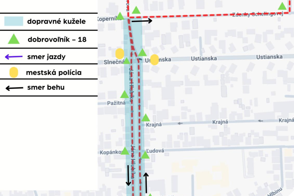 Mapka behu | Zdroj: Matúš Peciar