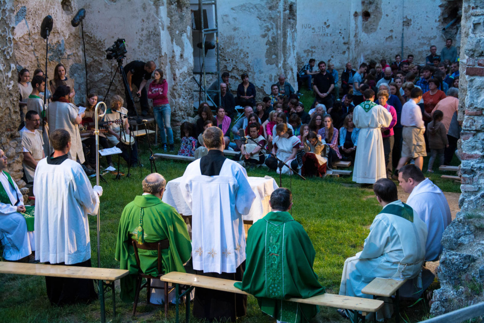 Kláštor sv. Katarínky sa do Noci kostolov zapája každoročne | Zdroj: katarínka