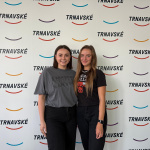 Lucia Čermáková v štúdiu Trnavského rádia | Foto: Alexandra Štofirová, Trnavské rádio