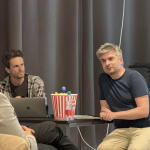 Peter Cagala a Michal Klembara počas prezentácie kultúrnej stratégie | Foto: Tomáš Buday