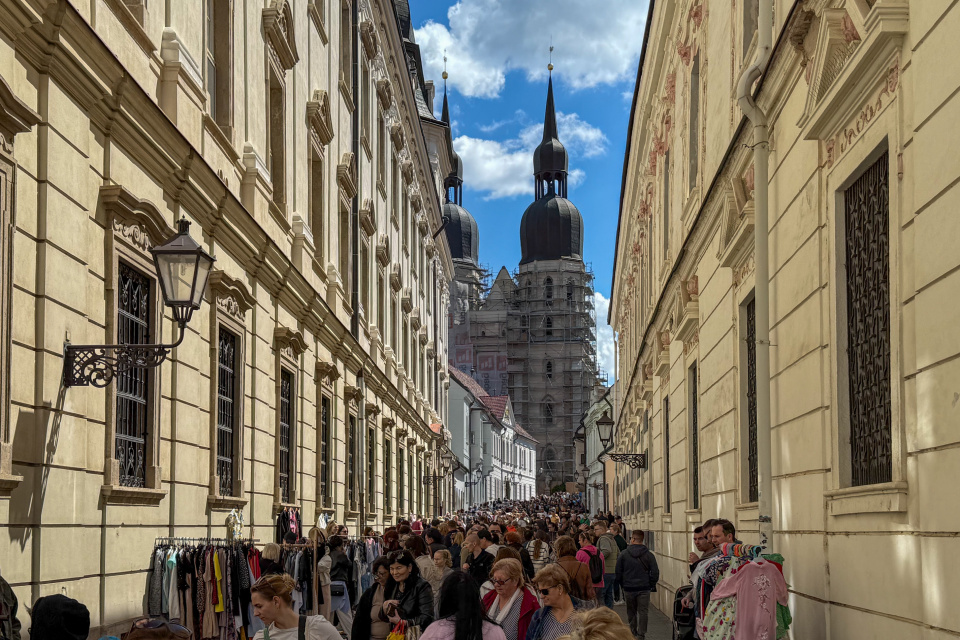 Trnavský blšák privítal viac ako 80 predajcov | Foto: Dušan Vančo