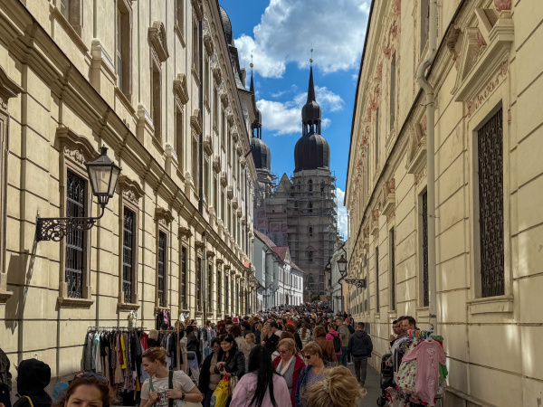 Trnavský blšák privítal viac ako 80 predajcov | Foto: Dušan Vančo