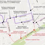Plán MHD. | Zdroj: Mesto Trnava
