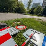 Dopravné značenie je už pripravené. | Foto: Pavol Holý, Trnavské rádio