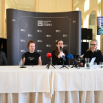 Tlačová konferencia sa konala v zrkadlovej sále DJP | Foto: Lukáš Grinaj, TASR