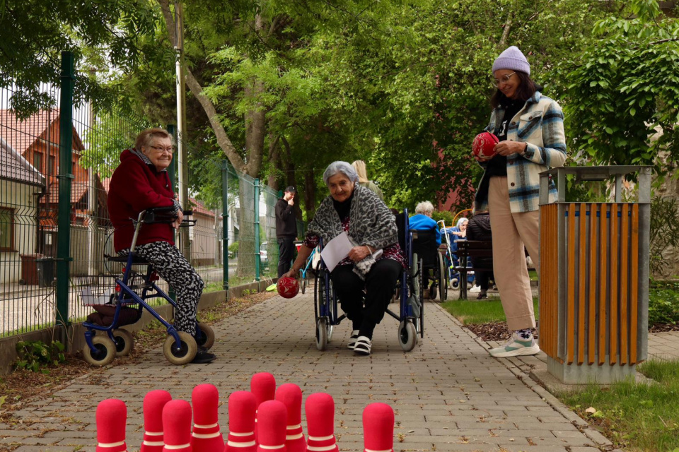 Športový deň v Zariadení pre seniorov v Trnave | Zdroj: archív DCTK