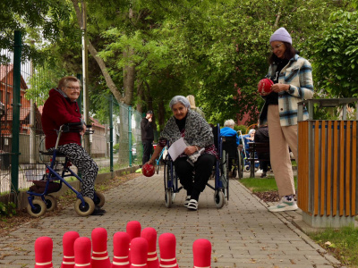 Športový deň v Zariadení pre seniorov v Trnave | Zdroj: archív DCTK