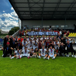 Ročník narodenia 2010 ovládol ligu aj pred tromi rokmi a zavŕšil tak majstrovský hetrik. | Foto: Spartak Trnava, fb