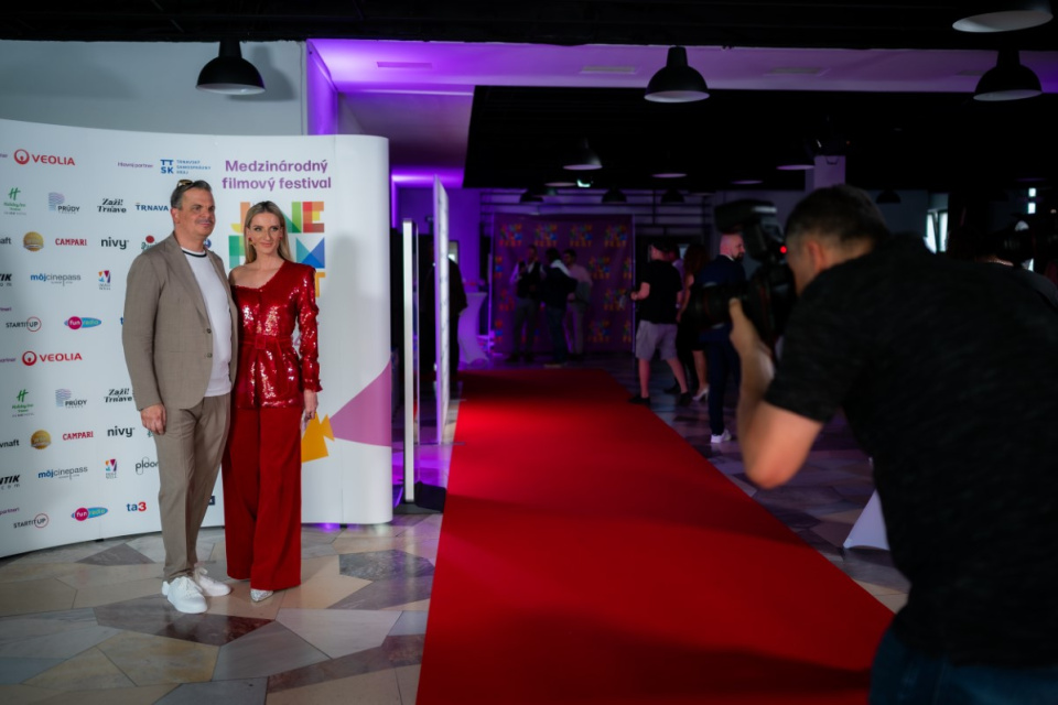 Dano Dangl a Adela Vinczeová počas minuloročného June Film Festu v Kine Hviezda v Trnave I Zdroj: junefilmfest