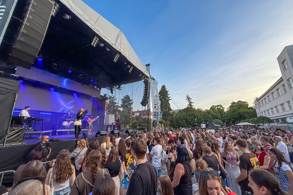 Koncert Emmy Drobnej na festivale Lumen v Trnave (6. 6. 2025). | Foto: dv, Trnavské rádio