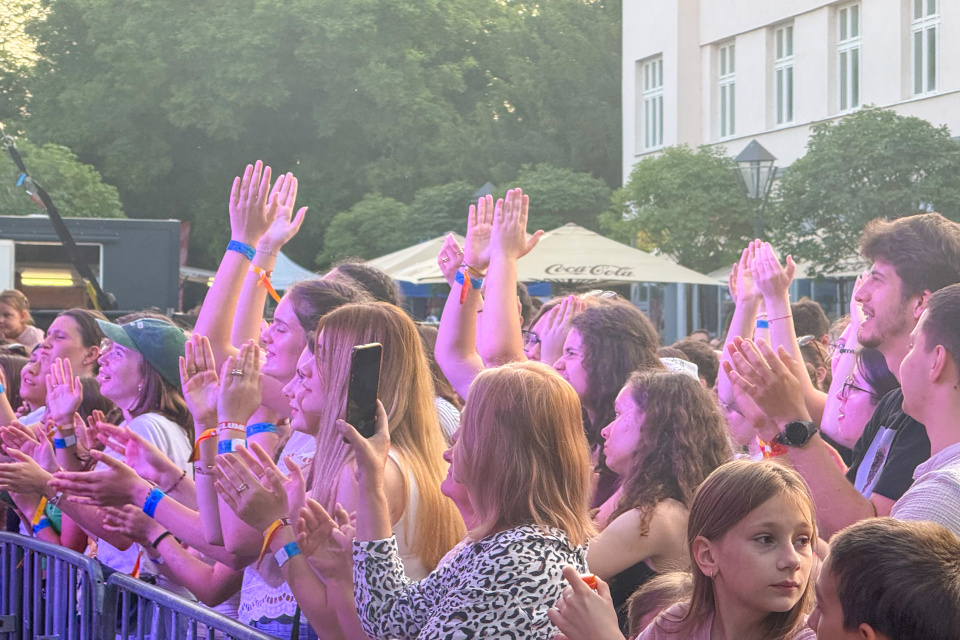 Koncert Emmy Drobnej na festivale Lumen v Trnave (6. 6. 2025). | Foto: dv, Trnavské rádio