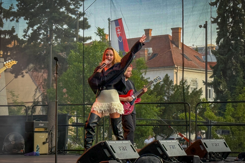 Koncert Emmy Drobnej na festivale Lumen v Trnave (6. 6. 2025). | Foto: dv, Trnavské rádio