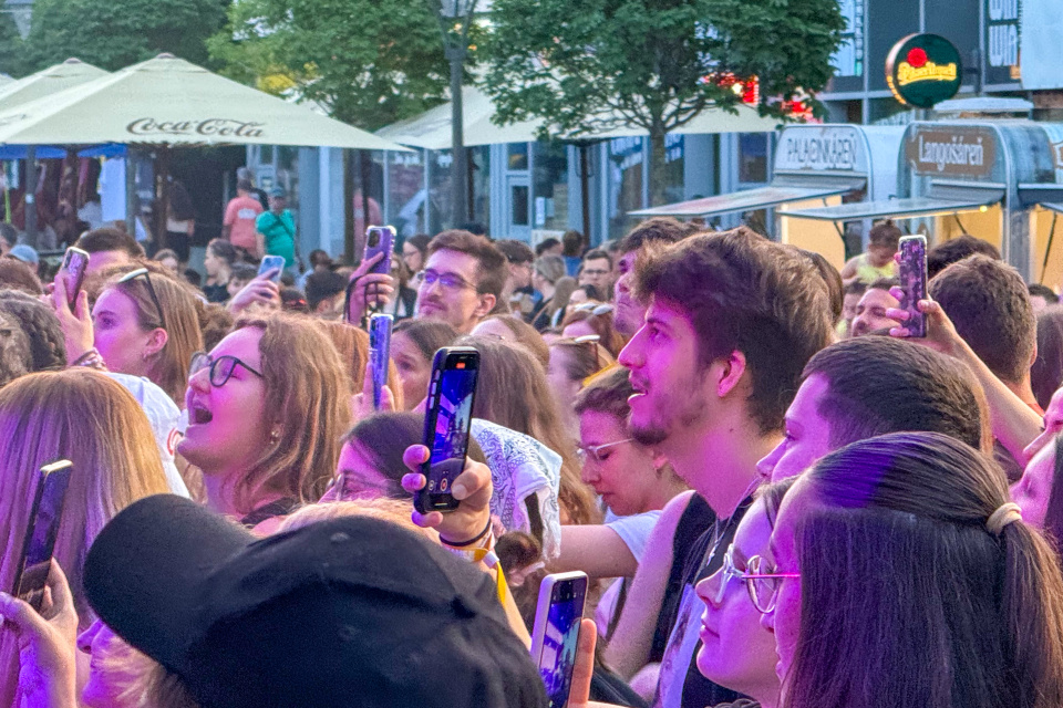 Koncert Emmy Drobnej na festivale Lumen v Trnave (6. 6. 2025). | Foto: dv, Trnavské rádio