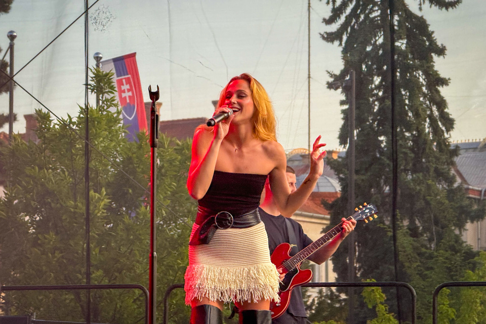 Koncert Emmy Drobnej na festivale Lumen v Trnave (6. 6. 2025). | Foto: dv, Trnavské rádio