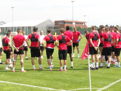 Prvý tréning Spartakovcov s novým trénerom Ščasným I Zdroj: pj, Trnavské rádio